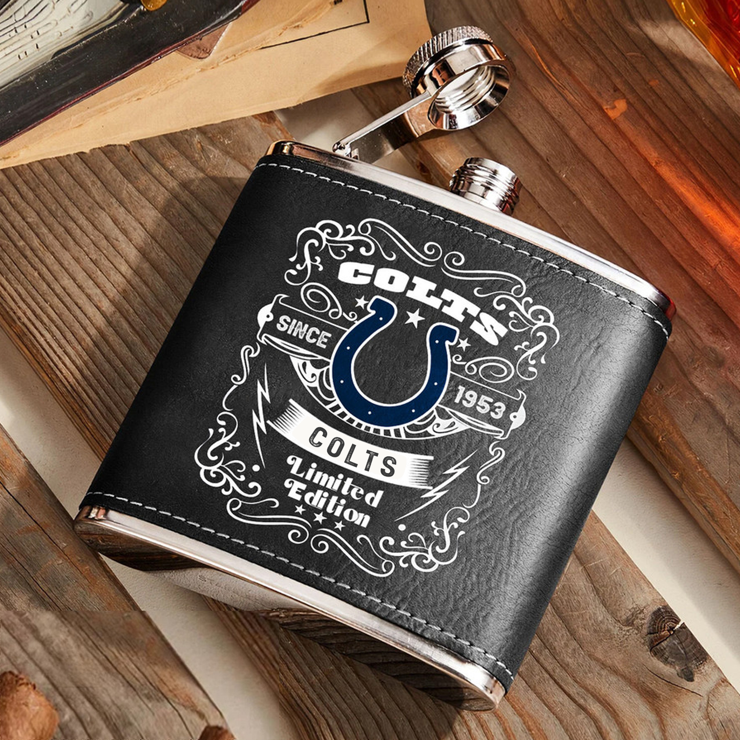IND x NFL Stainless Steel Flask DatND ThuongNH