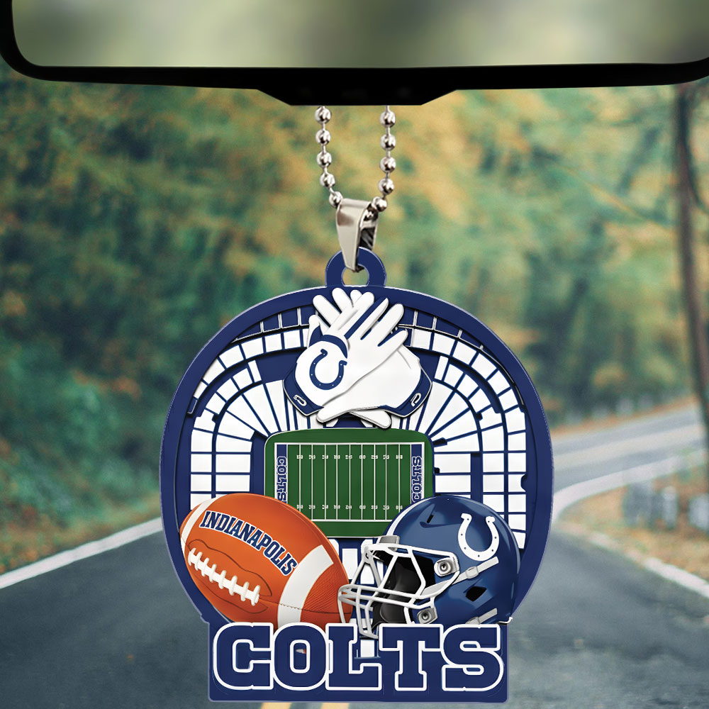 INDIANAPOLIS COLTS ORNAMENT CAR NDT