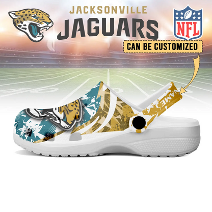 JAC  x NFL Crocs Crocband Clogs Shoes DatND DVT