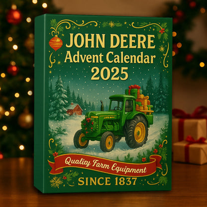 JD Tractor 2025 Christmas Advent Calendar HLP HLPHUONG