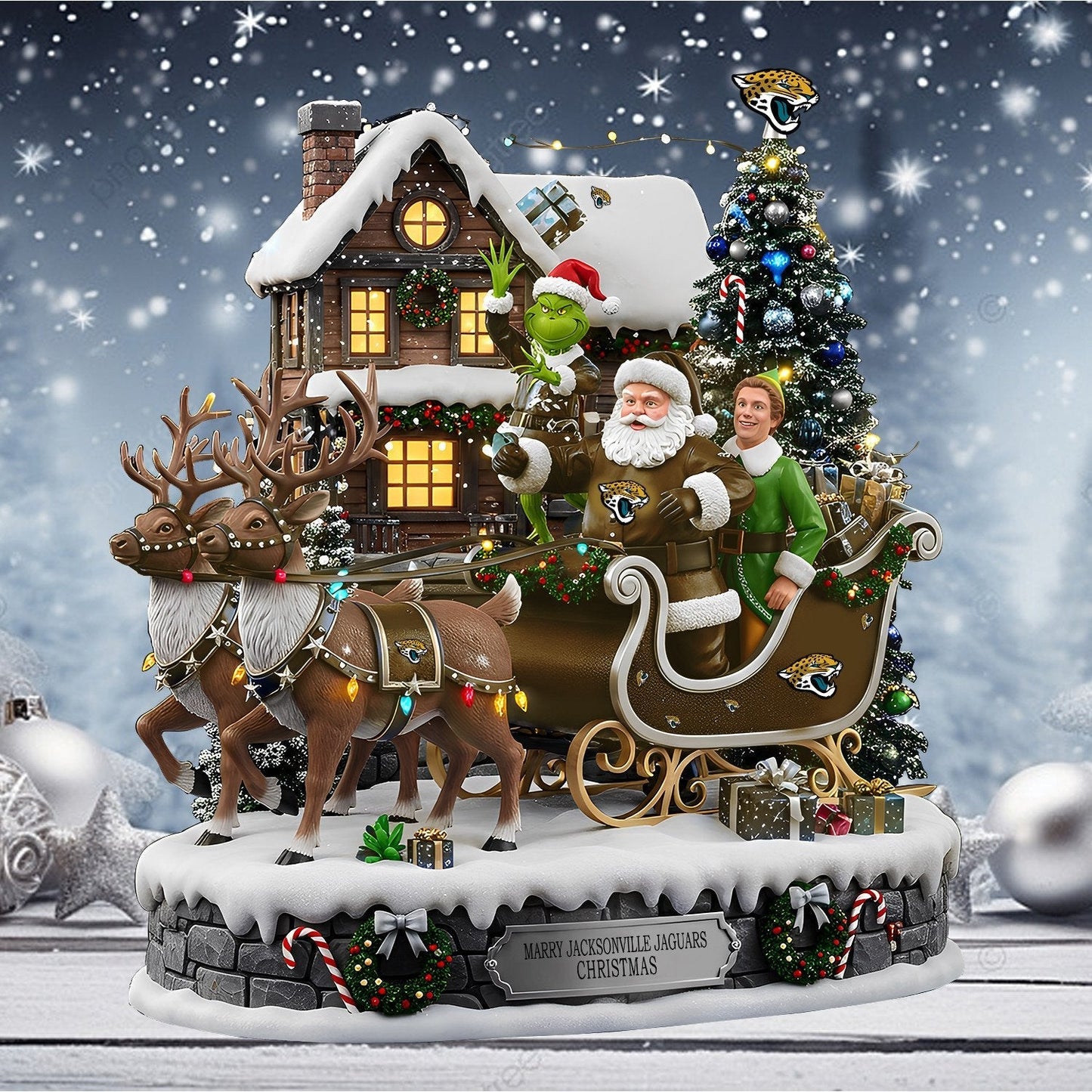 JJ Acrylic Block - NFL Christmas Gift For Fans DDT CTND