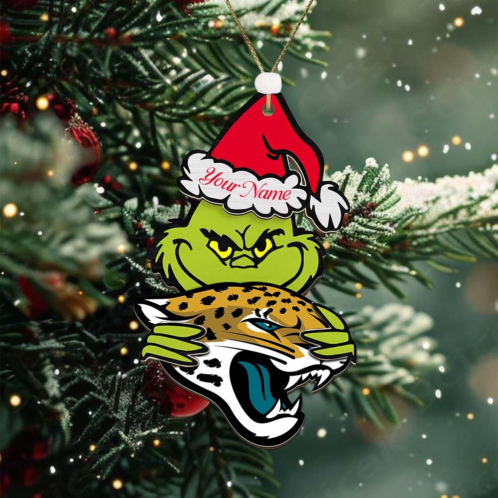 JJ NFL x Grin Christmas Ornament DDT HLP