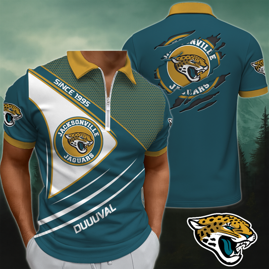 JJ x NFL Premium 3D Zip Polo DDT NTL