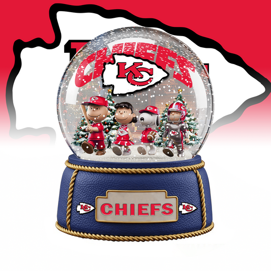 KC x NFL Snooopy Christmas Acrylic Block Plaque TUANND TANTD