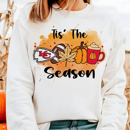 KC x NFL Tis' The SeaSon Sweatshirt DatND DVT