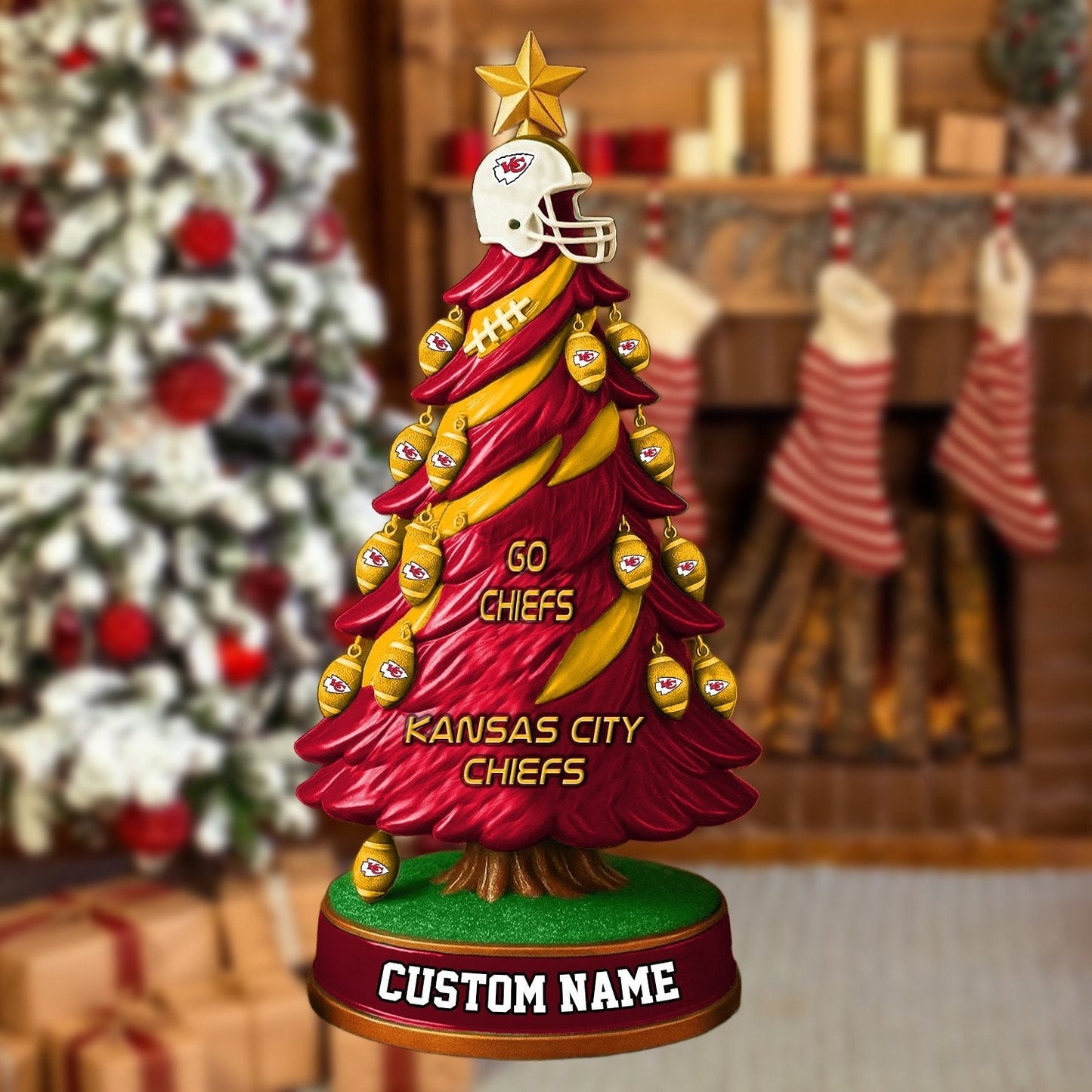 KCC NFL Acrylic Block Gift For Fans DDT CTND