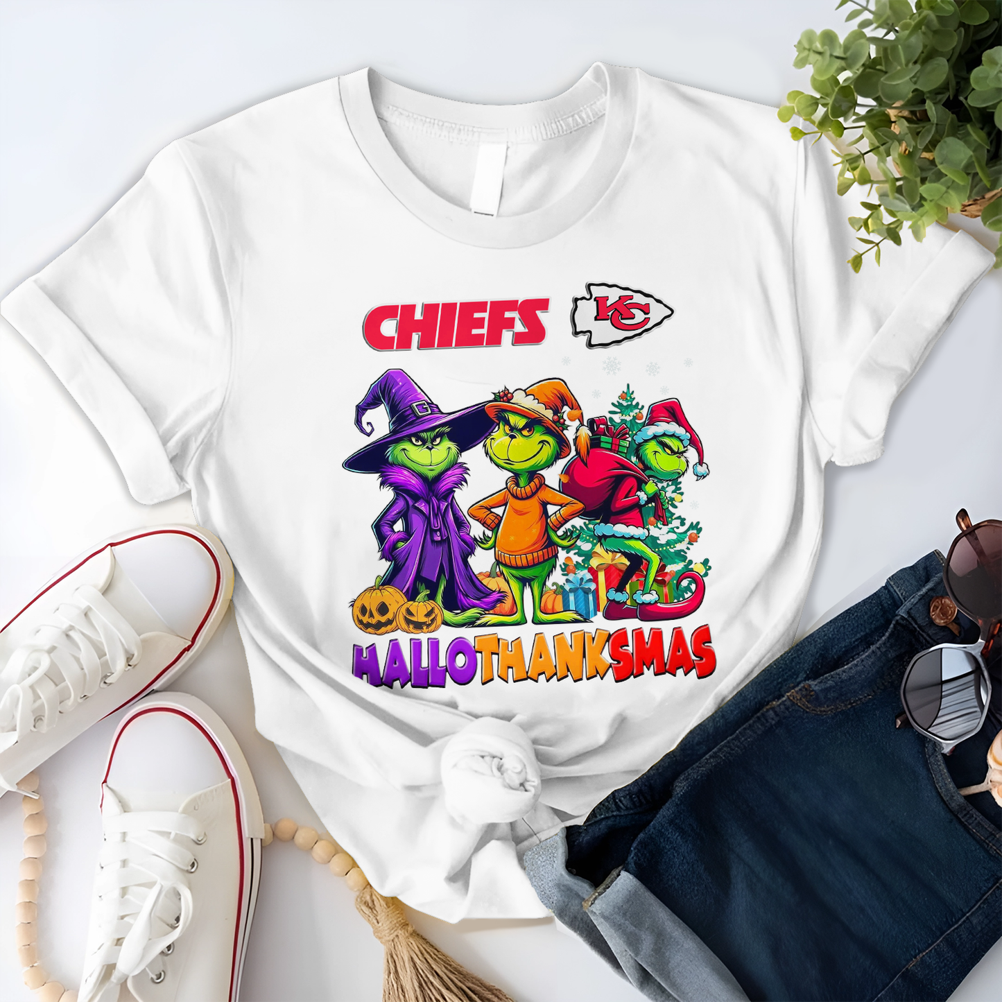 KCC NFL x Hallothanksmas Shirt DDT NTL