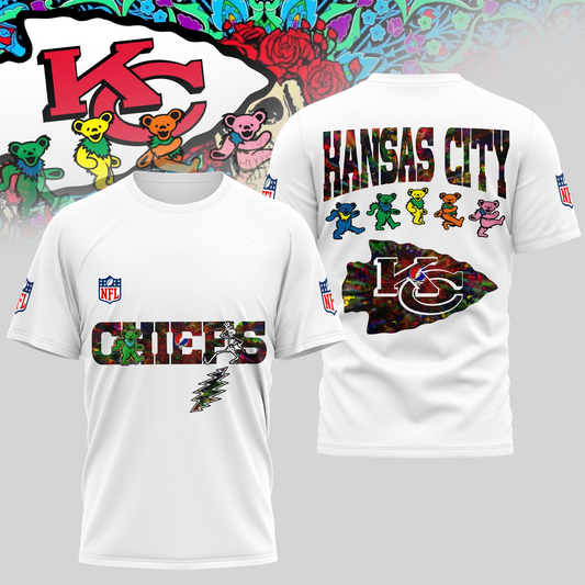 KCC Premium NFL Dancing Bear T-Shirt DDT HLPHUONG