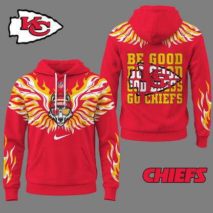 KCC Premium NFL Fire Wings 3D Hoodie DDT CTND