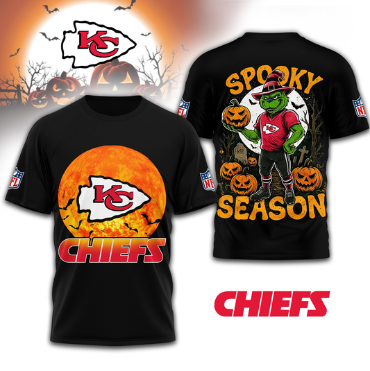 KCC Premium NFL Spooky Season 3D Shirt DDT CTND