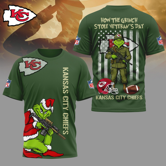 KCC Premium NFL The Grinch Salute Veterans DDT CTND