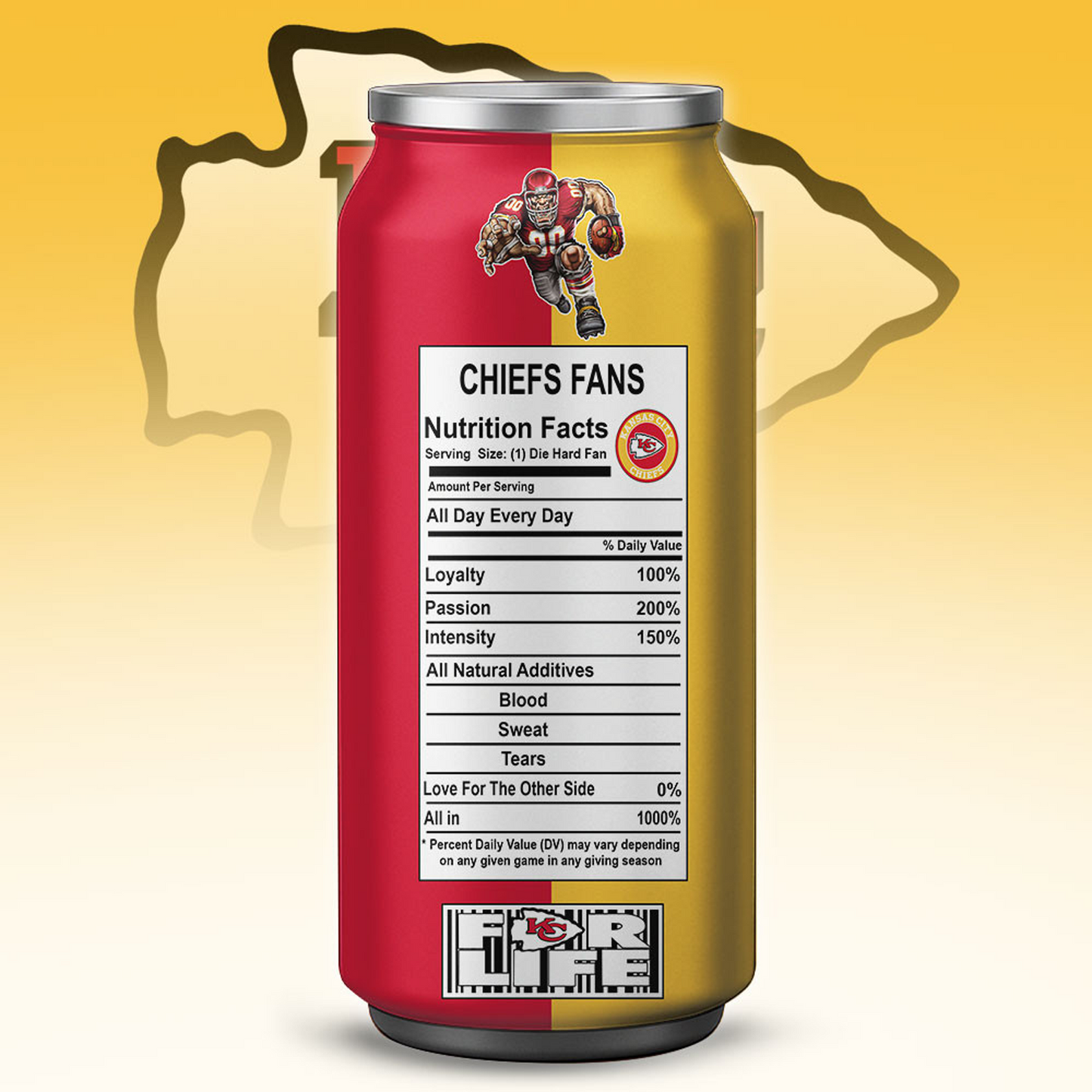 KCC x NFL Monster Energy Tumbler Gift for Fans DATND TANTD