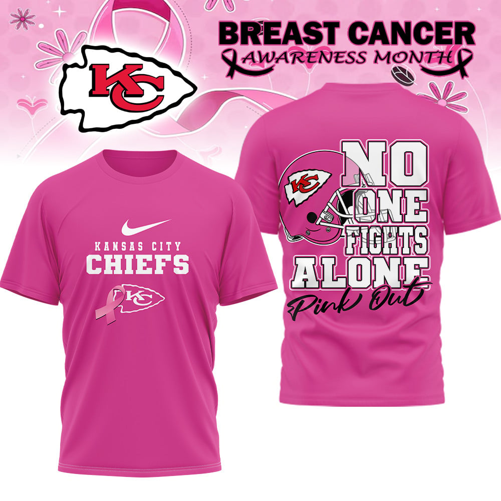 KCC x NFL Premium Breast Cancer October Shirt DDT NTL