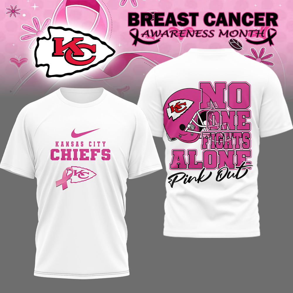 KCC x NFL Premium Breast Cancer October Shirt DDT NTL