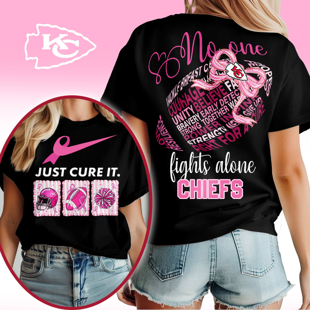 KCC x Premium NFL Breast Cancer Awareness T-Shirt DDT HLP