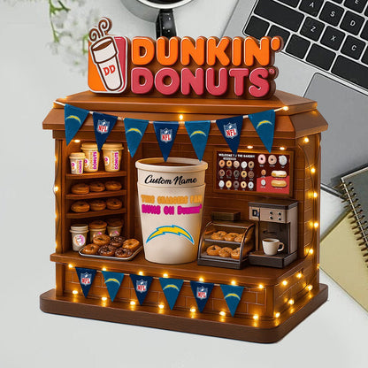 LAC Acrylic Block - NFL x Dunkin Donuts Gift For Fans DDT CTND