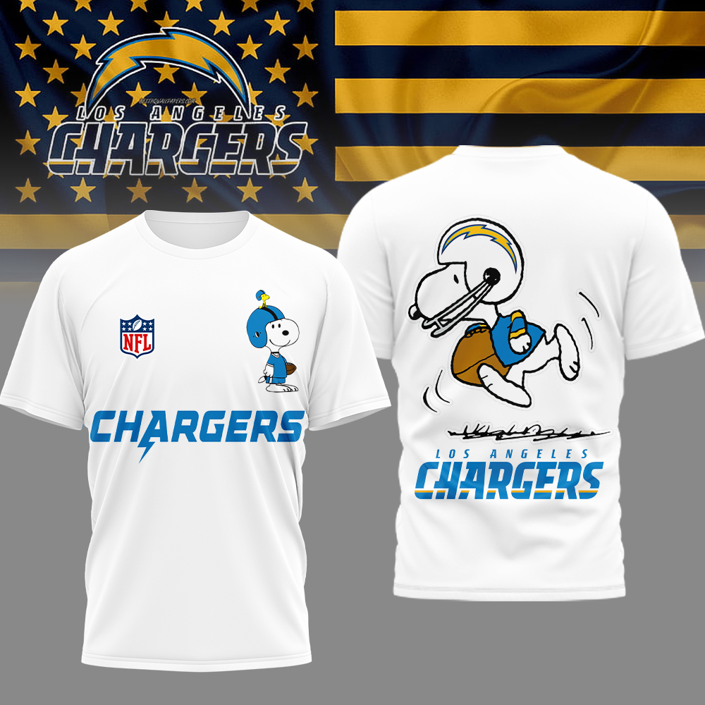 LAC Premium NFL x Peanuts 3D Shirt DDT CTND