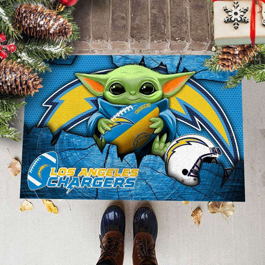 LAC x NFL Doormat, Best Gift For Home Decor NDT TDT