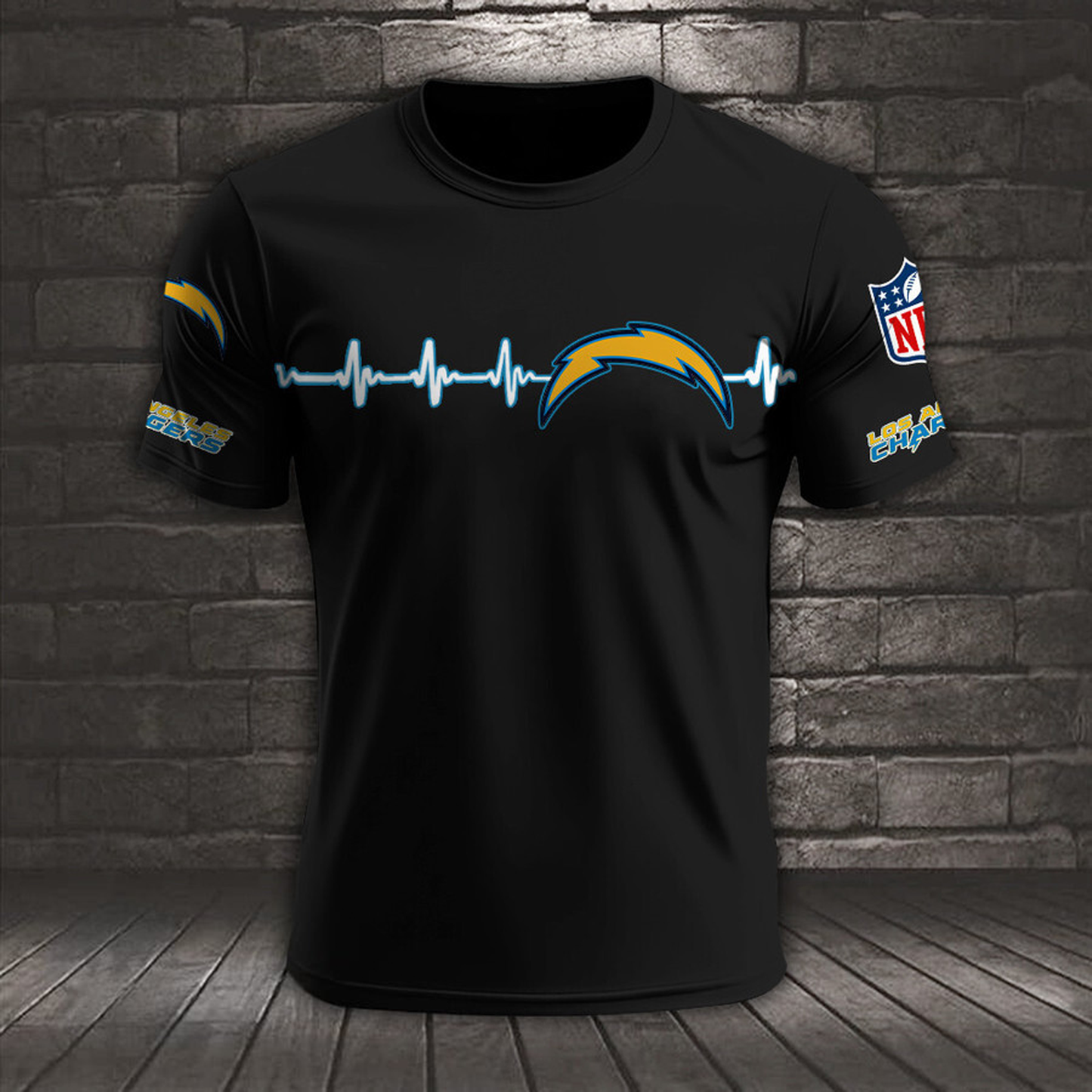 LAC x NFL Heart Rate Map Special 3D Shirt DatND ThuongNH
