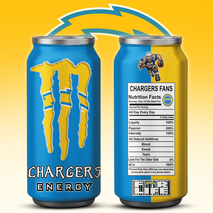 LAC x NFL Monster Energy Tumbler Gift for Fans DATND TANTD