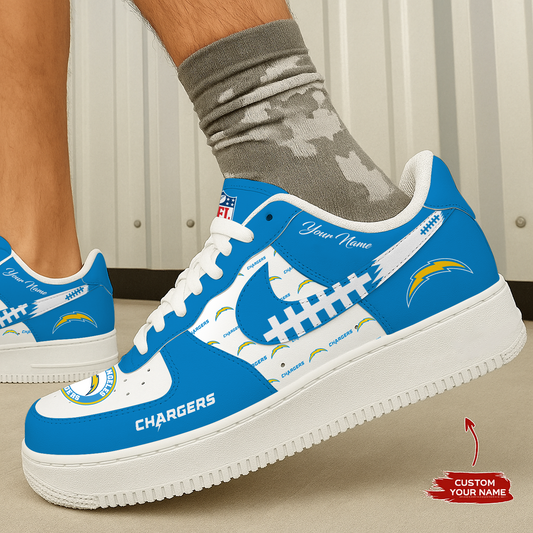 LAC x NFL Personalized AF1 Shoes DatND DVT