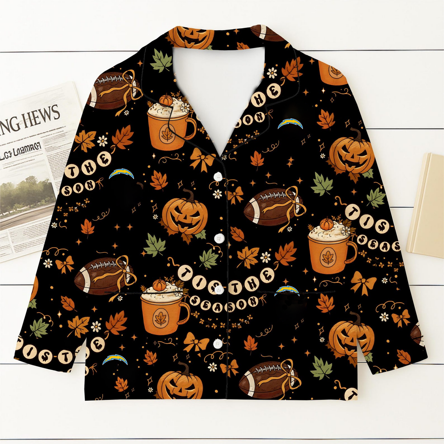 LAC x NFL Tis The Season Pajama Set DDT HLP