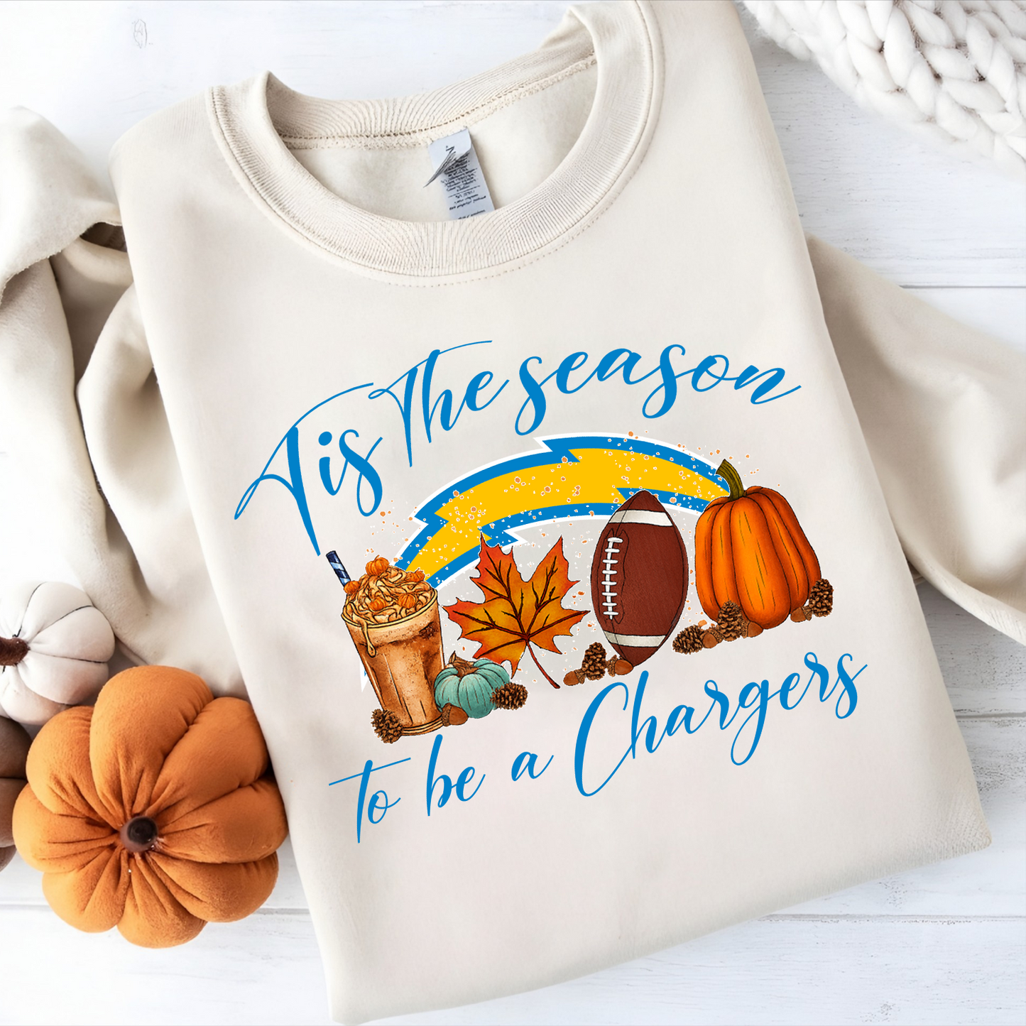 LAC x NFL Tis The Season Sweatshirt DatND DVT