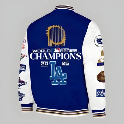 LAD x MLB World Series Winners 2025 Varsity Jacket DDT HLPHUONG
