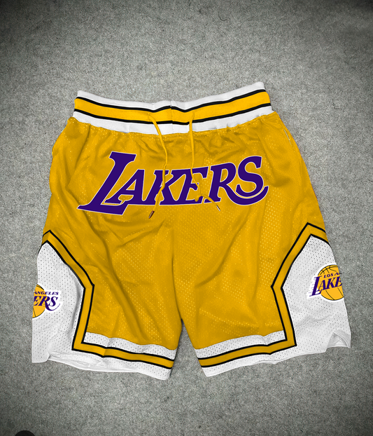 LAL Premium NBA Short Pants For Men DDT TTV