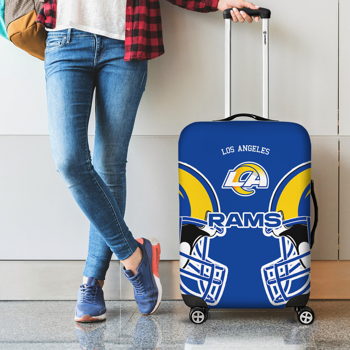 LAR NFL V2 Luggage Cover Suitcase Protector DDT NTL