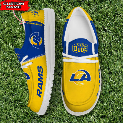LAR Personalized NFL Hey Dude Shoes DatND ThuongNH