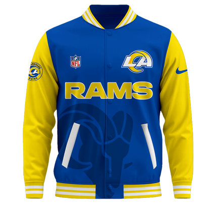 LAR Premium NFL Baseball Jacket DDT NTL