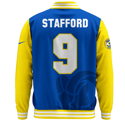 LAR Premium NFL Baseball Jacket DDT NTL