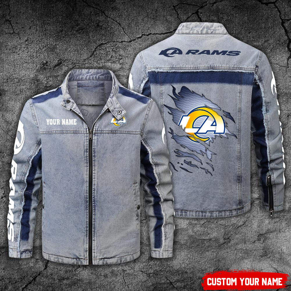 LAR Premium Street Scar Denim Jacket DDT CTND