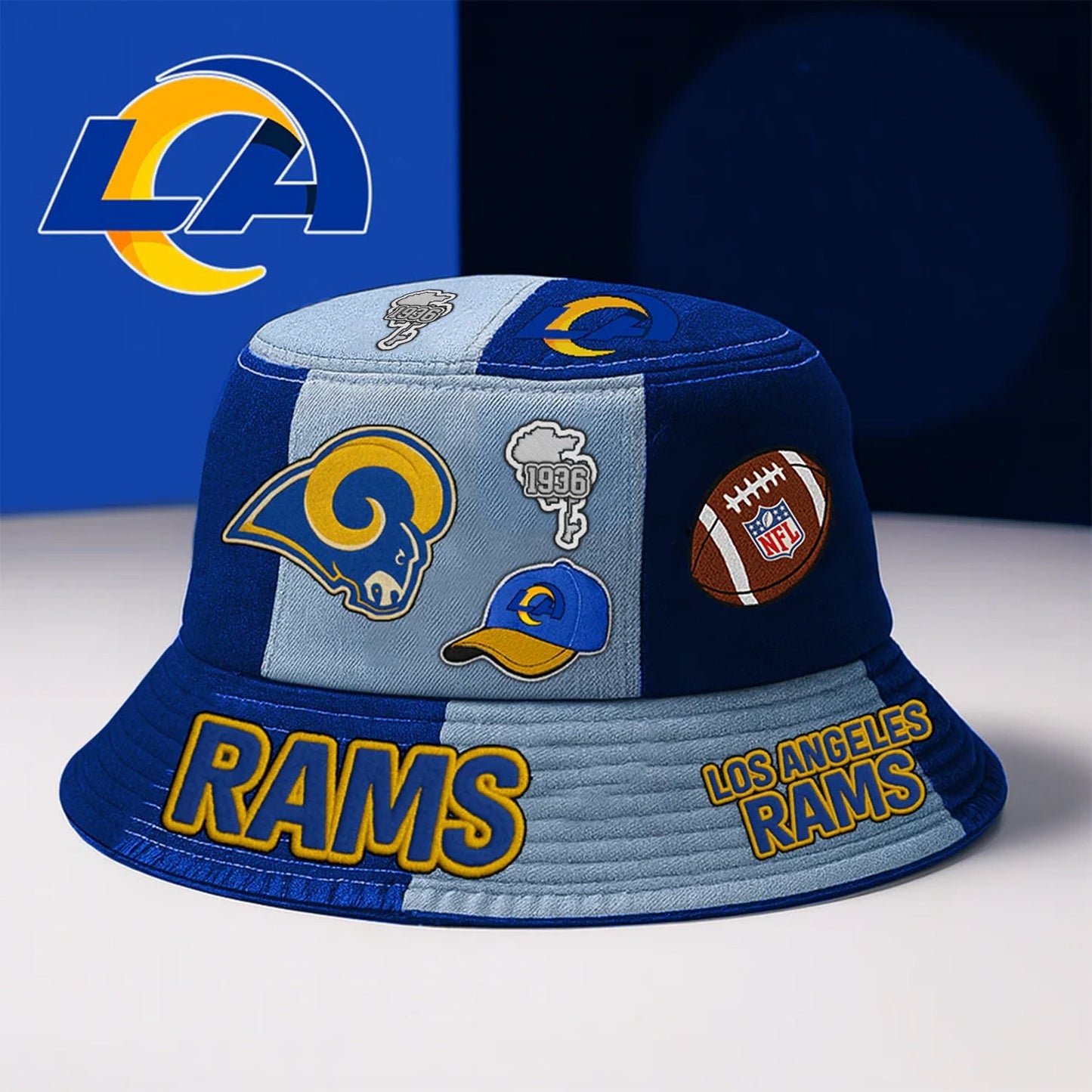 LAR x NFL BUCKET HAT TUANND NHM
