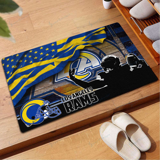 LAR x NFL Doormat, Best Gift For Home Decor NDT NHM