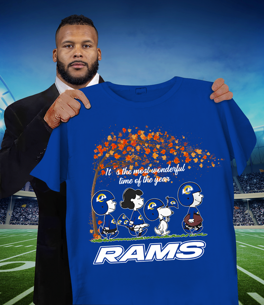 LAR x NFL It's The Most Wonderful T-Shirt DATND TANTD