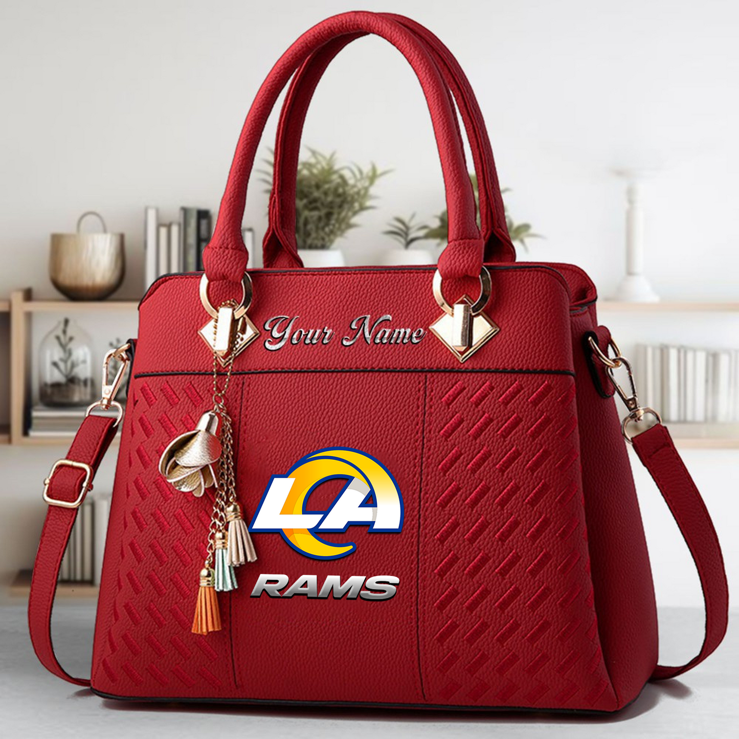 LAR x NFL Leather Bag DATND TANTD
