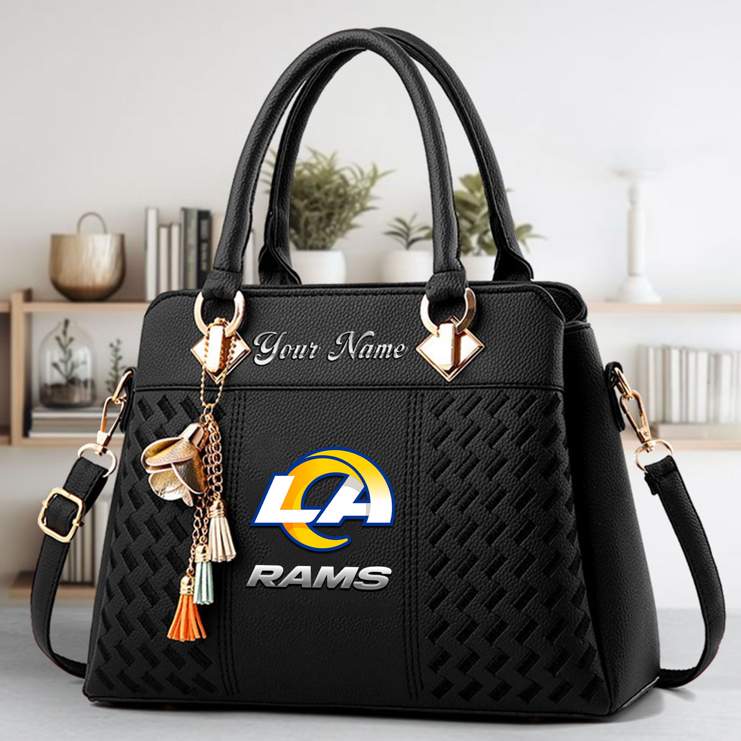 LAR x NFL Leather Bag DATND TANTD