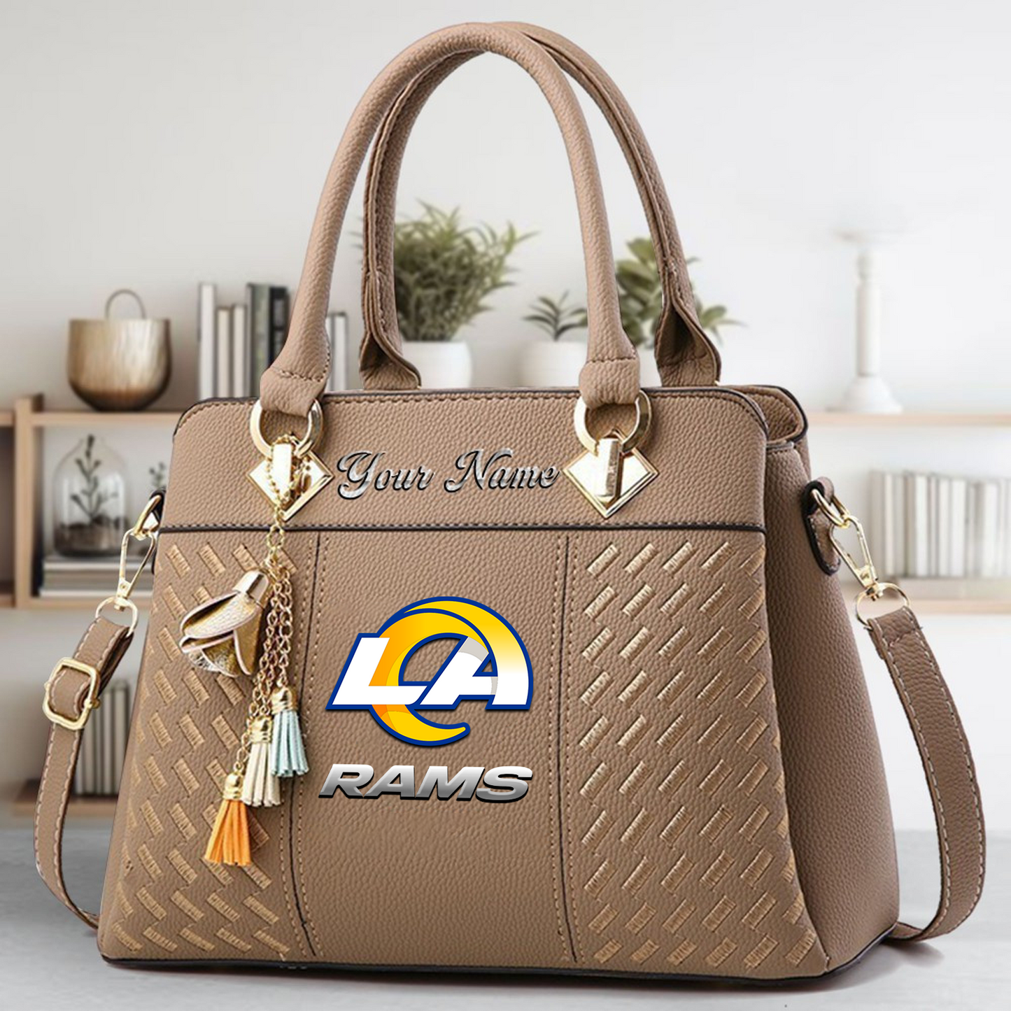 LAR x NFL Leather Bag DATND TANTD