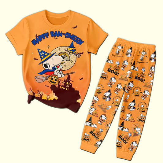 LAR x NFL Mistmerch SNP Happy Halloween Pajama Set DDT CTND