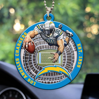 Los Angeles Chargers Ornaments NDT