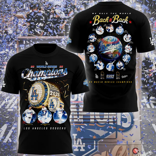 Back to Back - World Series Champions T-Shirt V1 NAK NHT