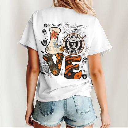 LV x NFL Halloween Bow 3D Shirt 0409 DatND DVT