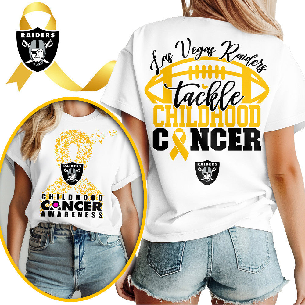 LV X NFL Premium Childhood Cancer Awareness Month 3D Shirt DatND ThuongNH