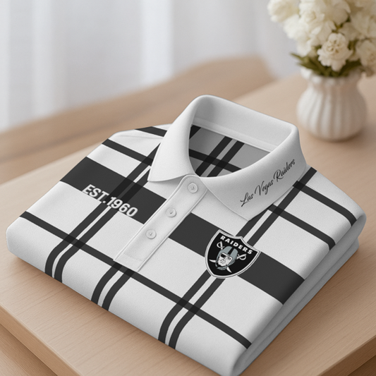 LV X Premium NFL New Polo Long Sleeve V1 NAK NHT