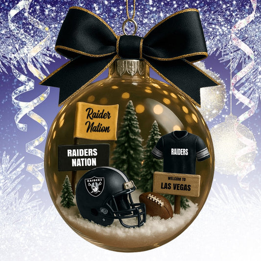 LVR  NFL Acrylic Ball Ornament - Best Gift For Fans DDT CTND
