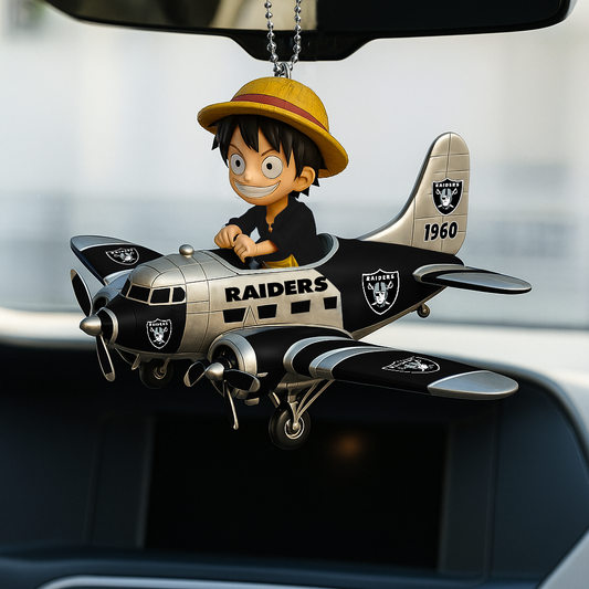 LVR NFL x Luffy Premium Car Hanging Ornament DDT CTND