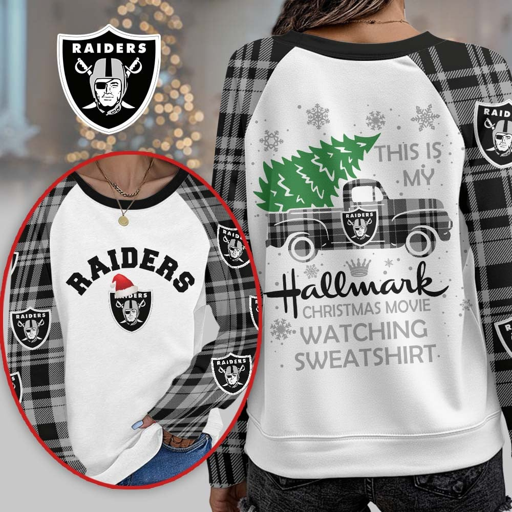LVR Premium NFL Cozy Round Neck Raglan Sleeve Sweatshirt DDT CTND