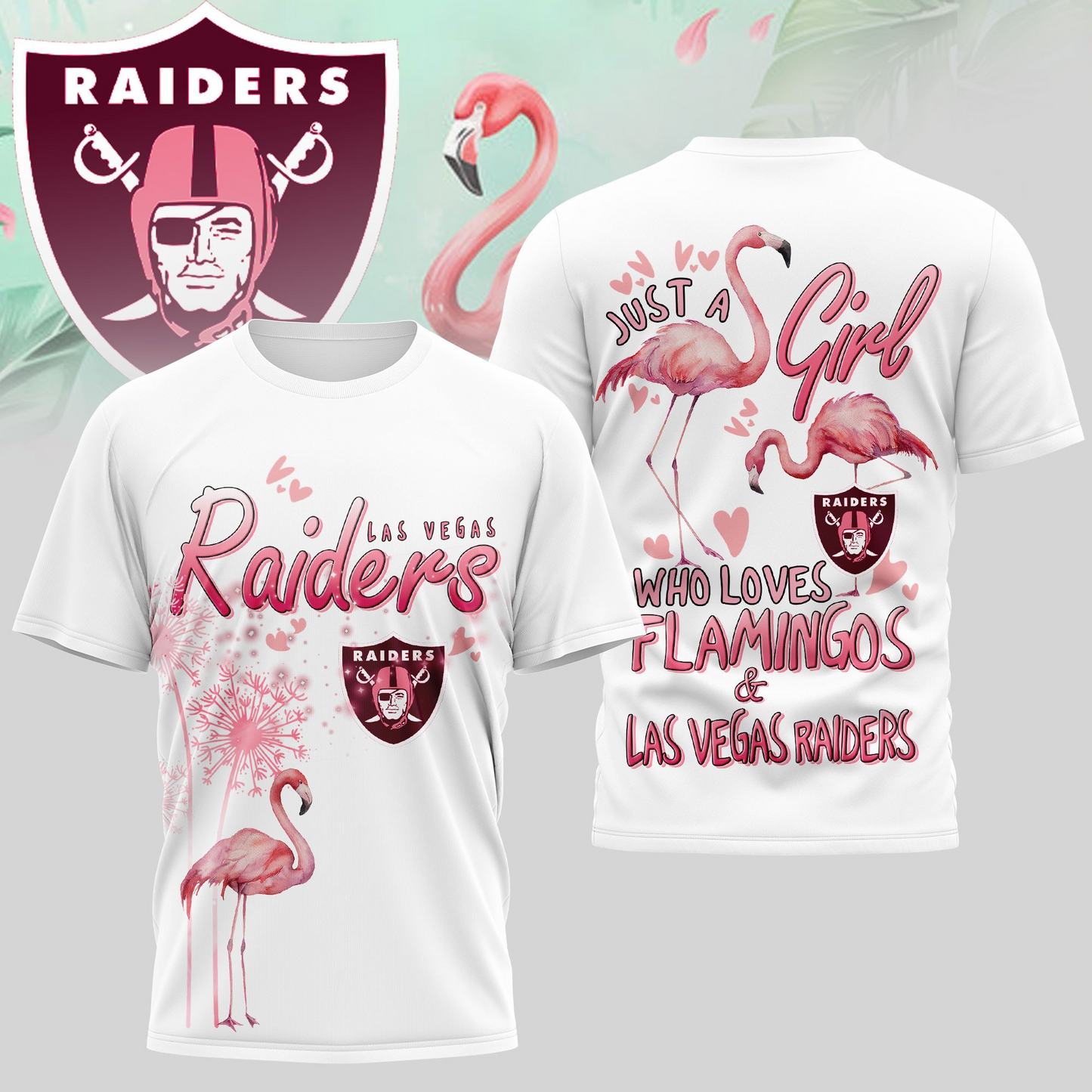 LVR Premium NFL Flamingo 3D Shirt DDT NTL